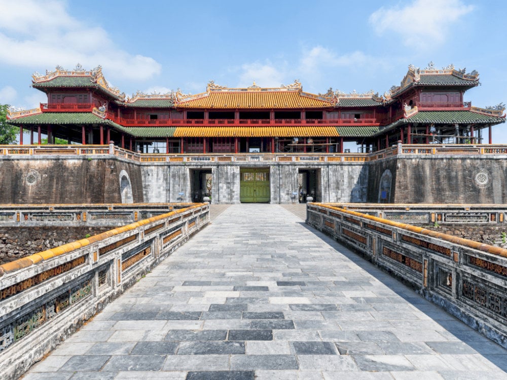 Ngo Mon gate stands as one of the most important landmarks in Hue and provides visitors with a glimpse into Vietnam’s imperial grandeur